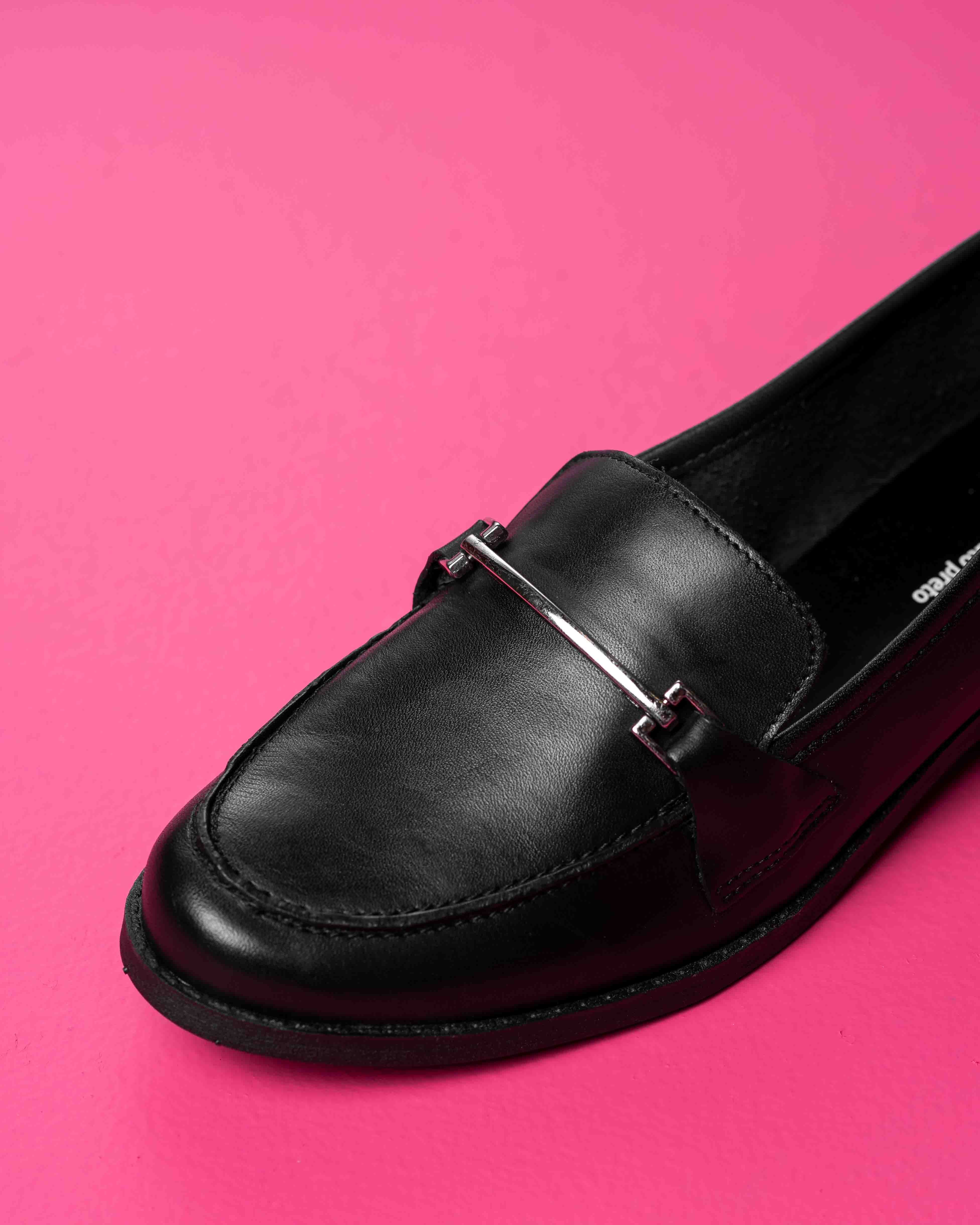 MOCASSIM COURO METAL