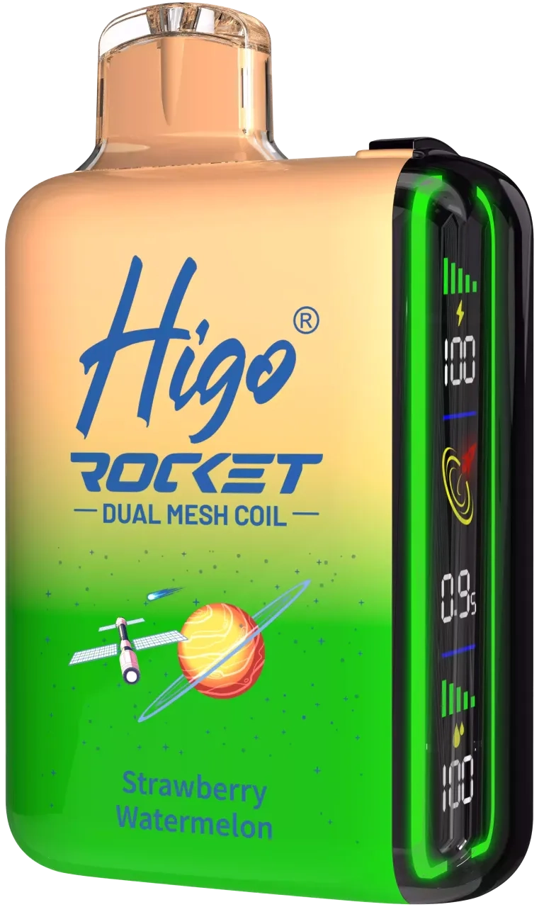 HIGO Rocket 20,000-puff refillable disposable vapes