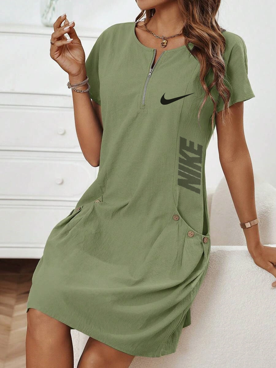 2025. NOVO VESTIDO FEMININO COM UMA ÚNICA COR NIKE