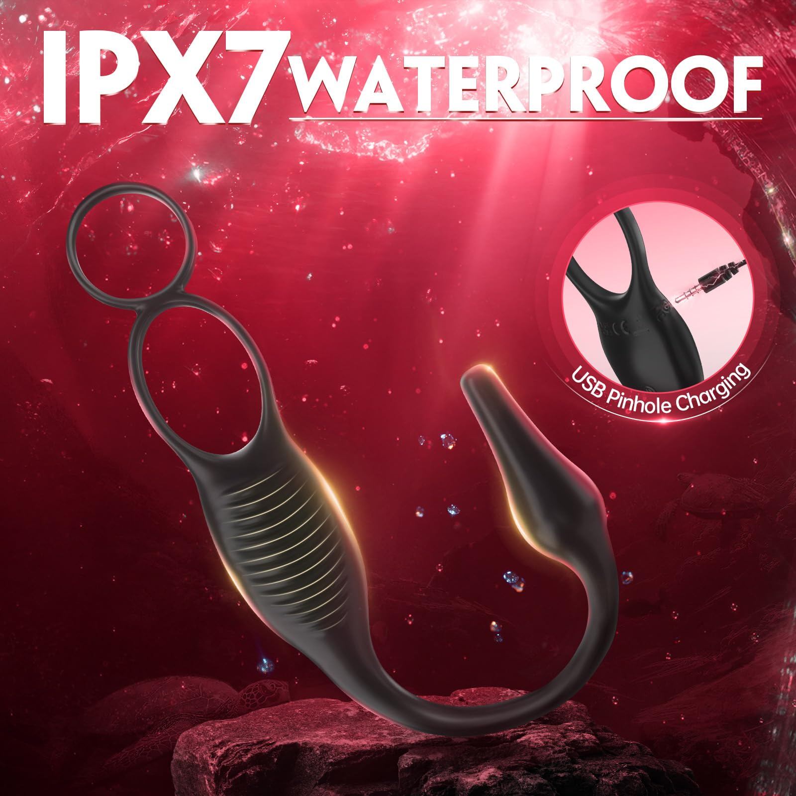 🎁 СПЕЦИАЛЕН КОЛЕДЕН ПОДАРЪК ЗА 2024 Г. - 70% ОТСТЪПКА💥💥--💕4 В 1 ВИБРИРАЩ ПРЪСТЕН ЗА ПЕТЕЛ