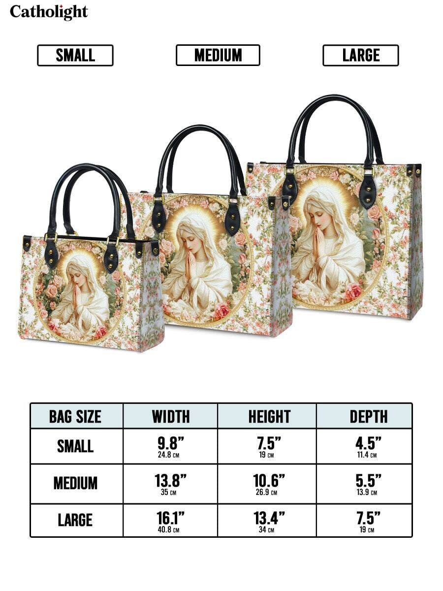 Catholight  Virgin Mary's Grace Leather Bag