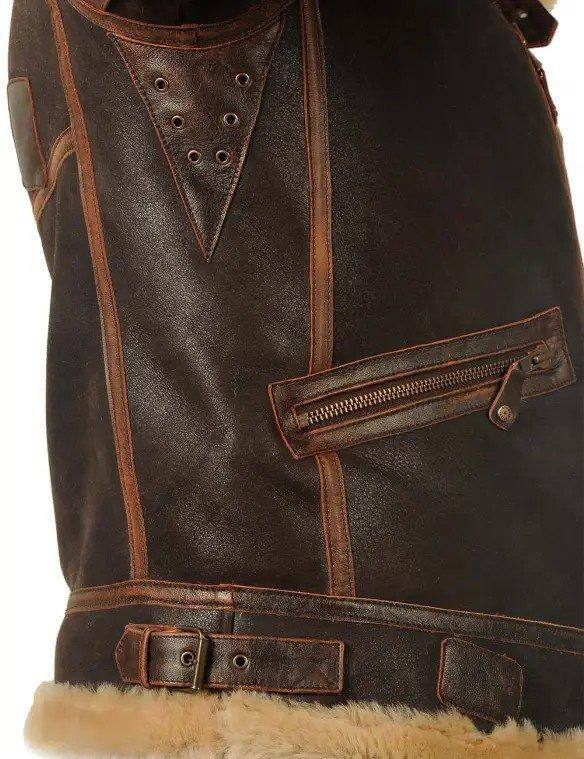 PILOTO DE PELE DE CARNEIRO B-3 MARINA MILITARE ART.204