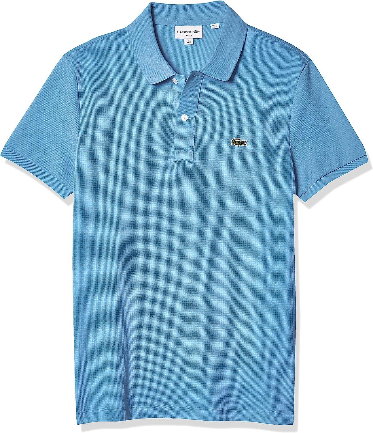 CAMISA POLO MASCULINA LACOSTE CLASSIC PIQUE SLIM FIT MANGA CURTA