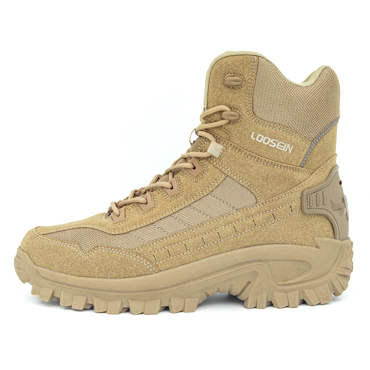 LOOSEIN Botas masculinas impermeáveis ​​antiderrapantes e antifuros, botas de caminhada com suporte ortopédico