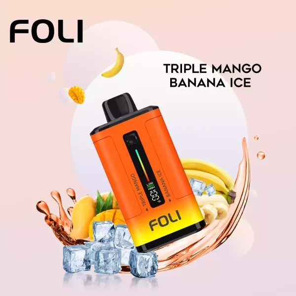 FOLI 60000 Puffs 2-in-1 Dual Disposable Vapes