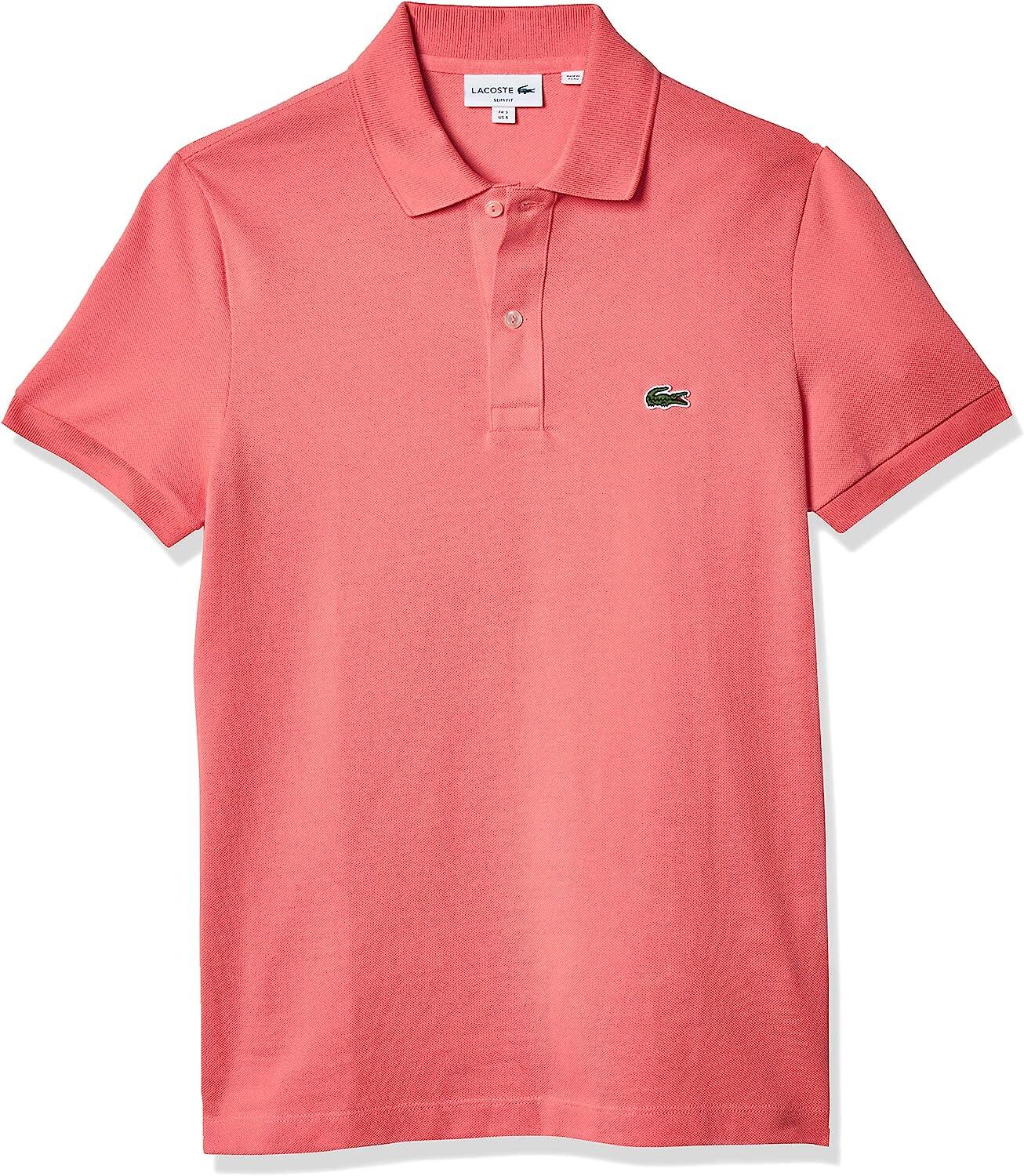 CAMISA POLO MASCULINA LACOSTE CLASSIC PIQUE SLIM FIT MANGA CURTA