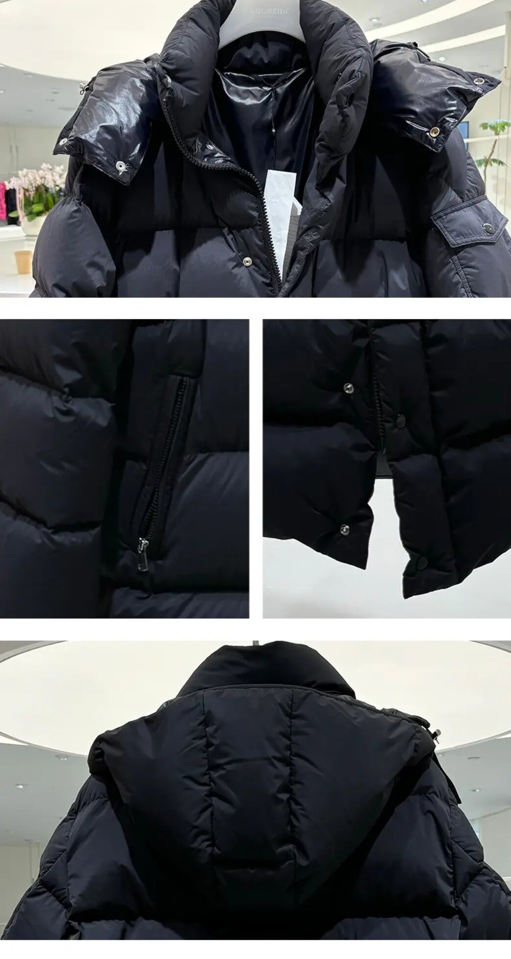 Black Down Jacket