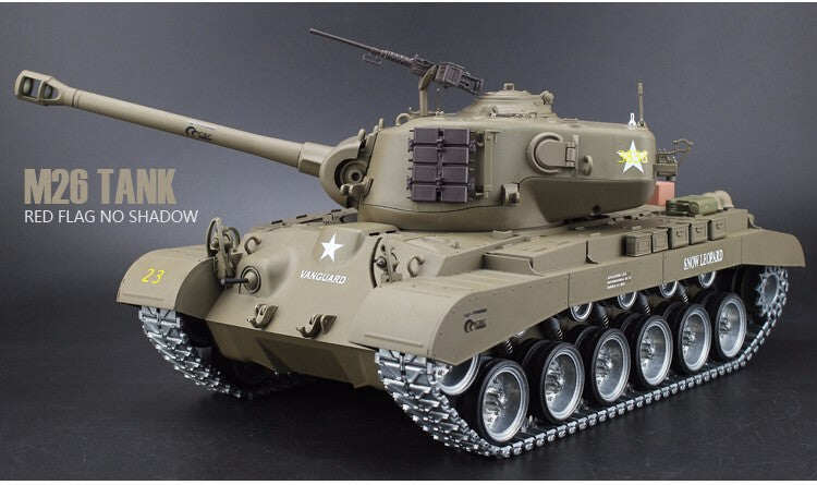 M26 Pershing RC Tank Heng Long 3838 Snow Leopard RC Battle Tank - Versão Metal Pro