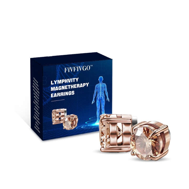 Brincos de magnoterapia Fivfivgo™ Linfatividade