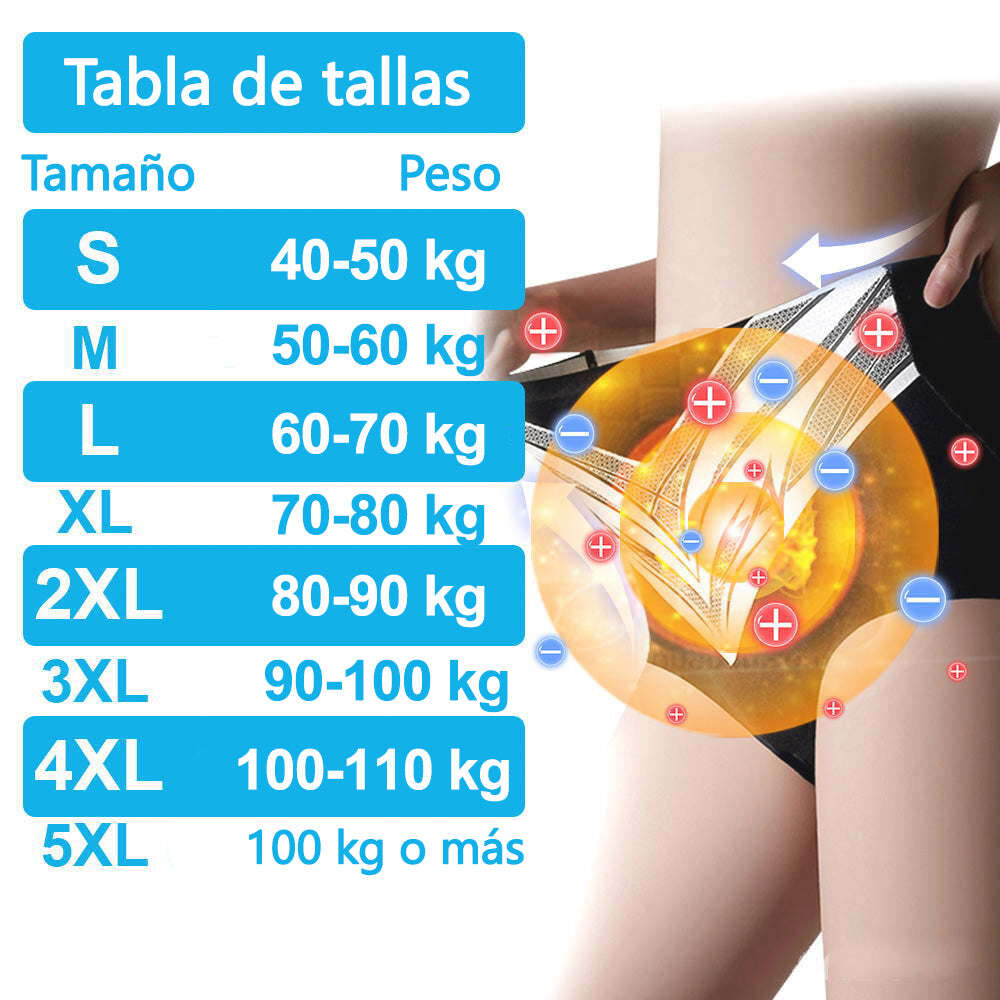 🎉 Oferta por tempo limitado – Grande desconto! 💰 Calções modeladores Anyidea™ de turmalina autorregulada com fibra de titânio