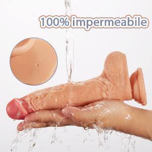 Vibrador dildo realista com modo de 8 impulsos Moruioy