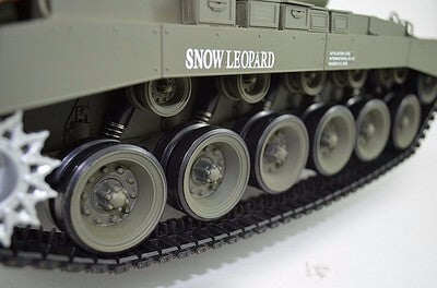 Tanque Heng Long M26 Pershing RC 3838 Tanque de Batalha Snow Leopard do Exército dos EUA