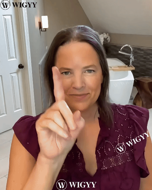 WigtShoulder Comprimento Leve Suavemente Peruca