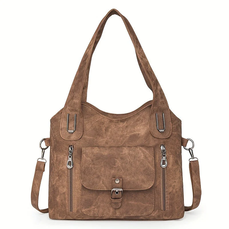 Bolsa de couro feita à mão