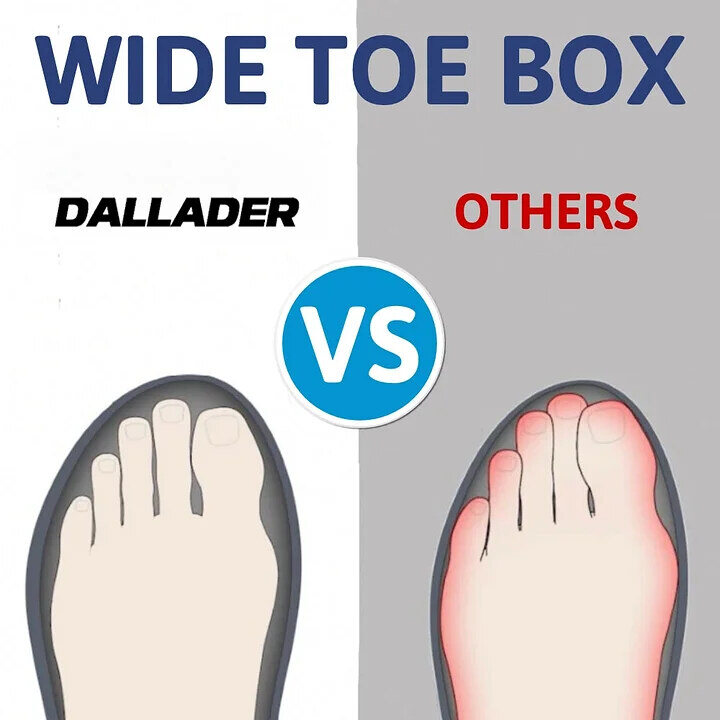 Мъжки леки дишащи водоустойчиви ортопедични обувки за ходене за плантарен фасциит (медицинско свидетелство)