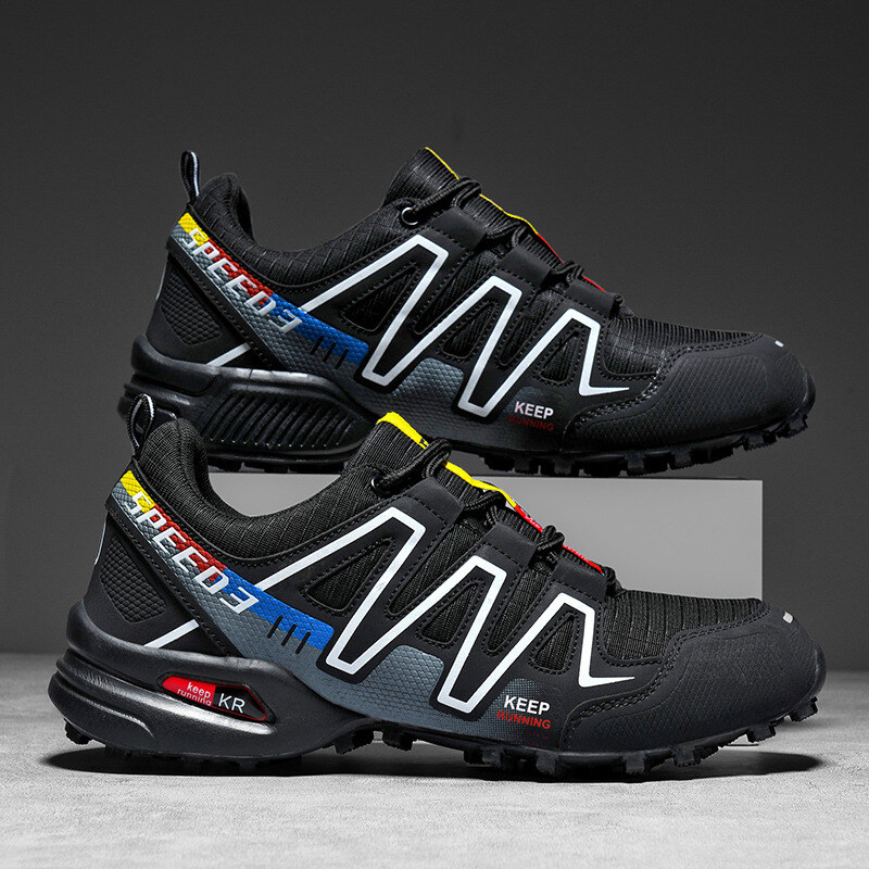 sapatos casuais de corrida cross-country salomon outdoor sapatos de caminhada masculinos