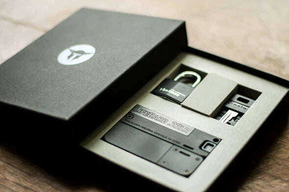 PROMOÇÃO: 50% OFF - Portadores ocultos. 22 WMR - NÍVEL DE ALUMÍNIO