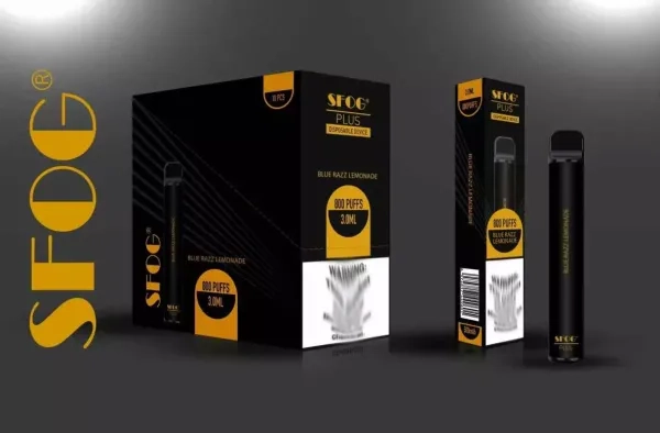 Sfog Plus 800 puffs refillable bulk purchase disposable vape