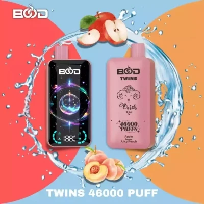 BOOD TWINS 46000 Puffs Dual Rechargeable Disposable Vape