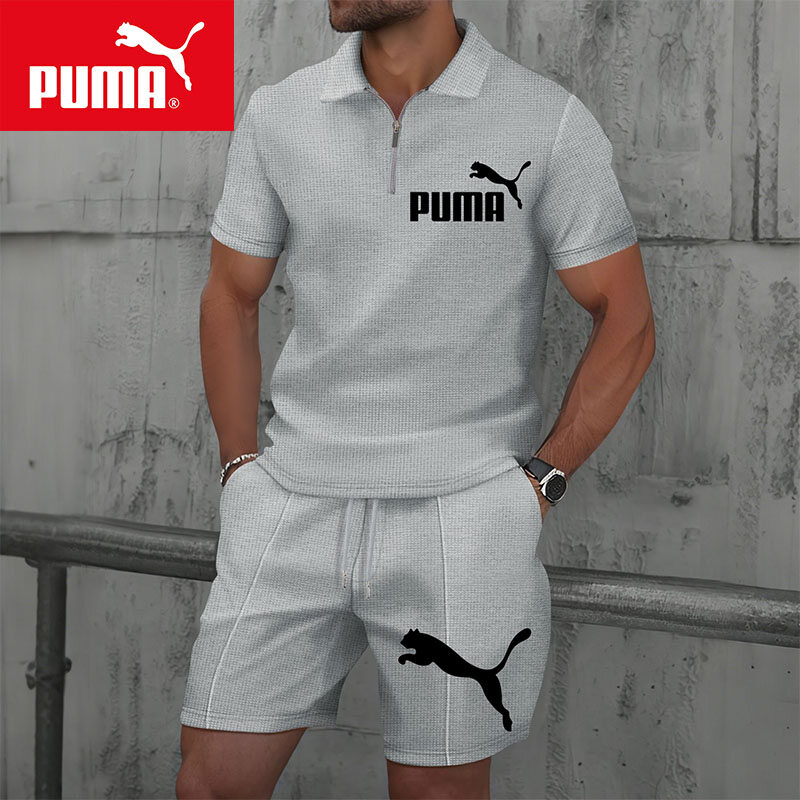 Conjunto Puma de 2 peças, blusa e calções