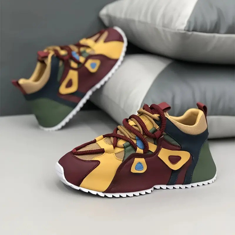 2024 νέα χοντρή σόλα casual αθλητικά παπούτσια