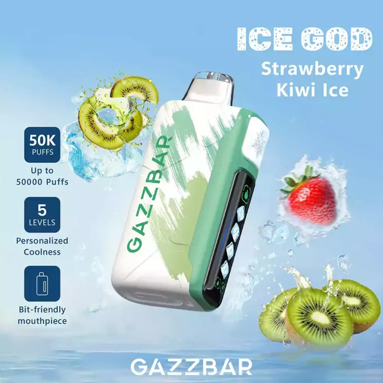 Gazzbar 50000 Puffs ICE GOD Disposable Vape