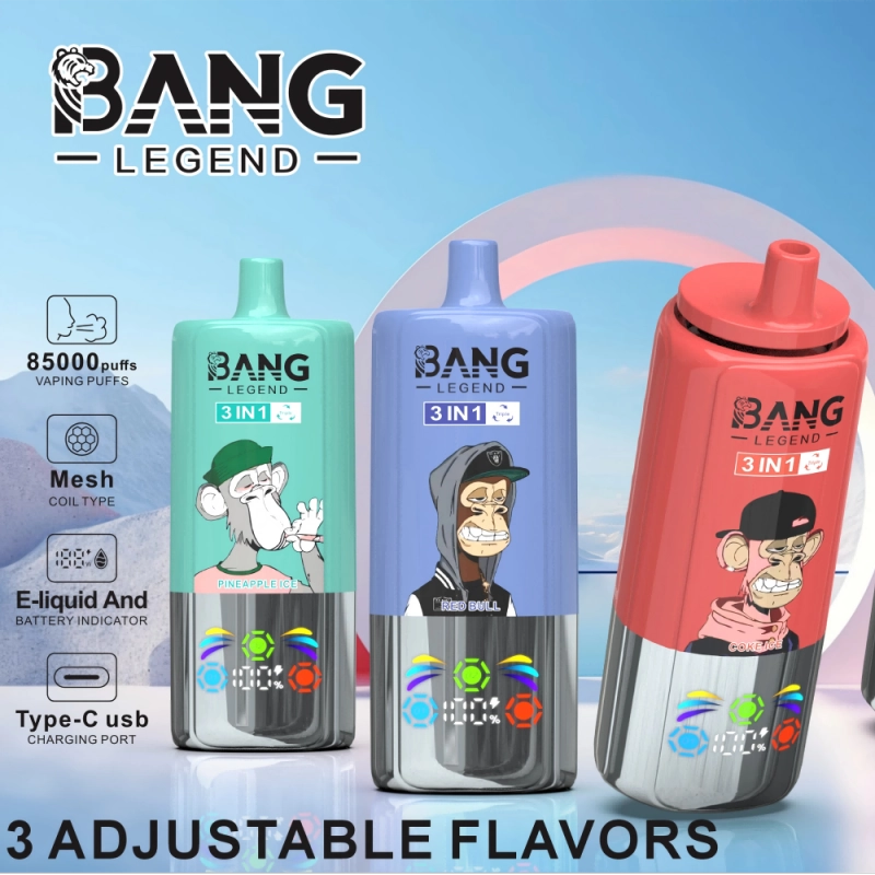 bang legend 85k 3 in 1 disposable vape