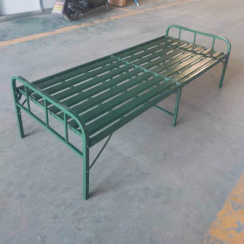 Hot Selling Portable Waterproof Stainless Steel Foldable Bed Folding Nap Beds for Outdoor Hospital Care Home Office Use
