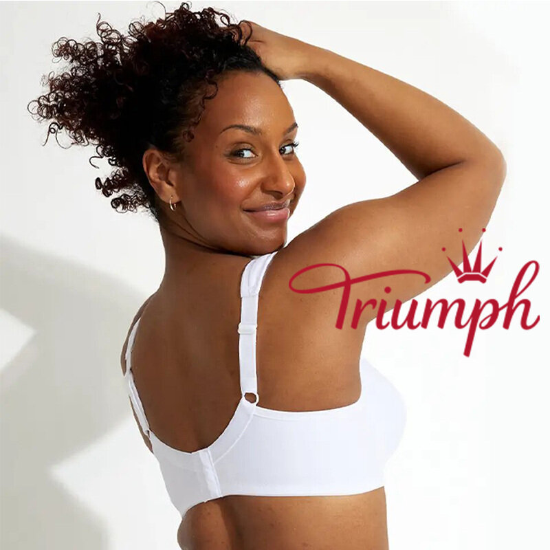 Triumph - Zestaw 3 szt. 💝 Duży biustonosz z dodatkowym wsparciem i bez fiszbin✨✨