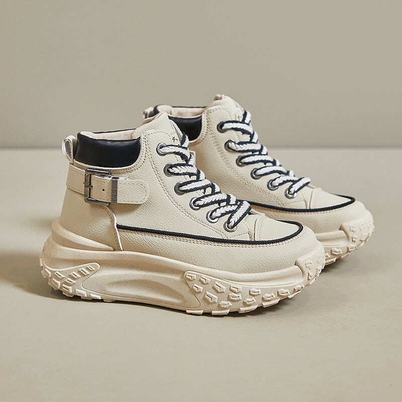 2023 novos tênis retrô com sola grossa para mulheres