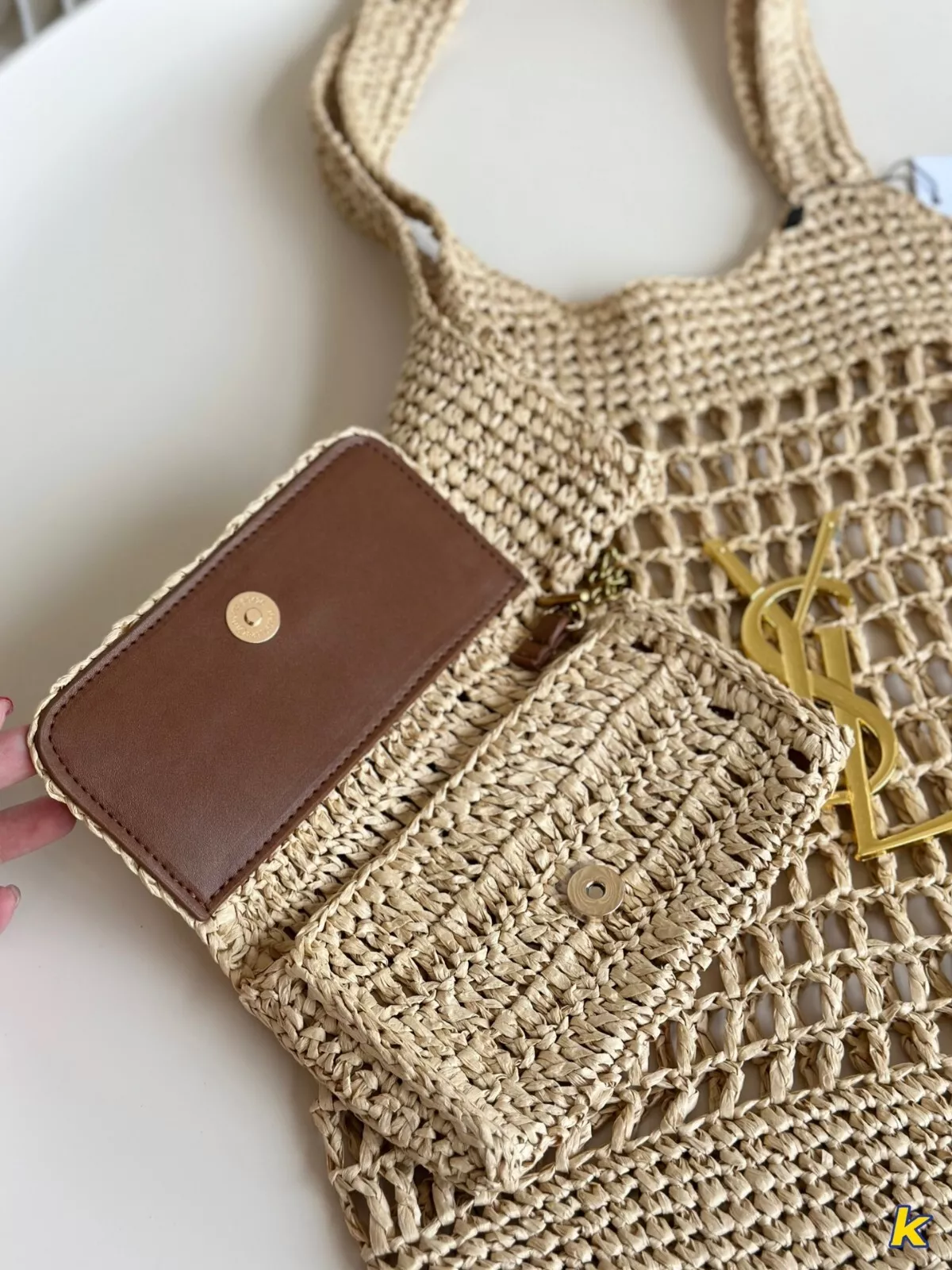 Torba YSL z rafii