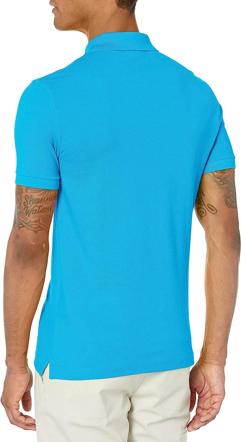 CAMISA POLO MASCULINA LACOSTE CLASSIC PIQUE SLIM FIT MANGA CURTA