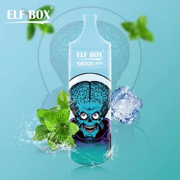 ELF BOX RGB14000 Pro Disposable Vape Blue Razz Ice_2