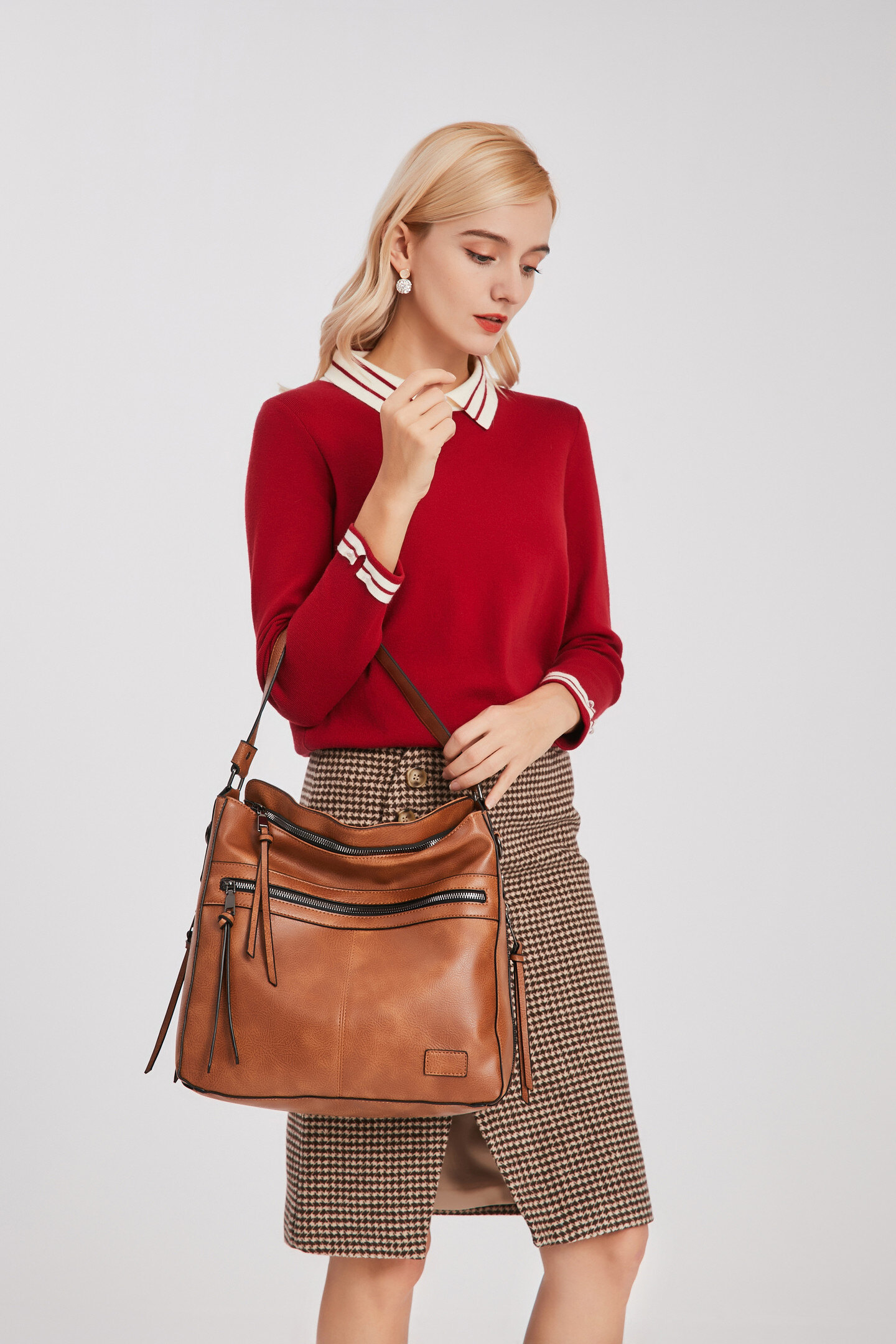 КОЖЕНА ЧАНТА MYL С ПОРТМОНЕ