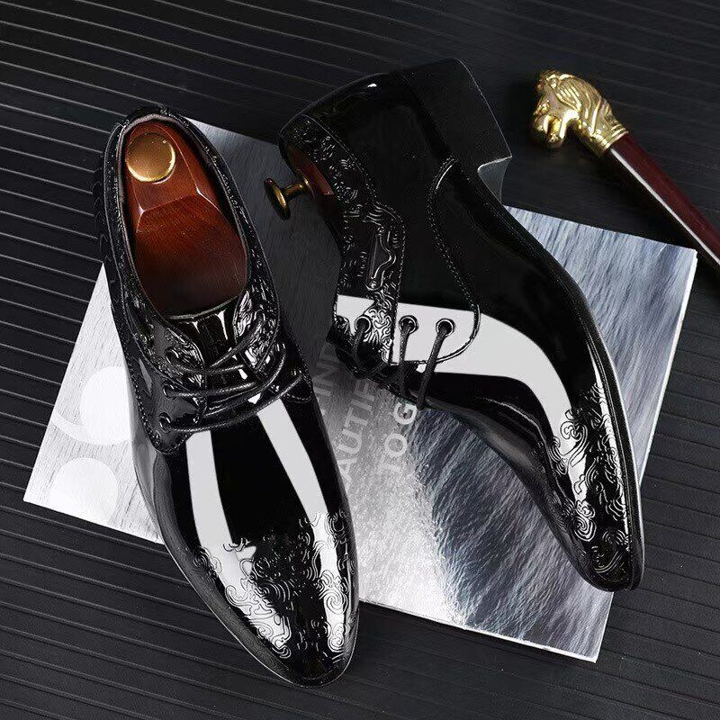 Sapato de couro para homem com design exclusivo | 50% de desconto🔥