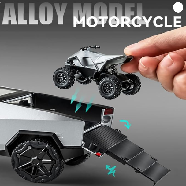 1:24 и 1:32 Tesla Cyber ​​Truck Die Cast