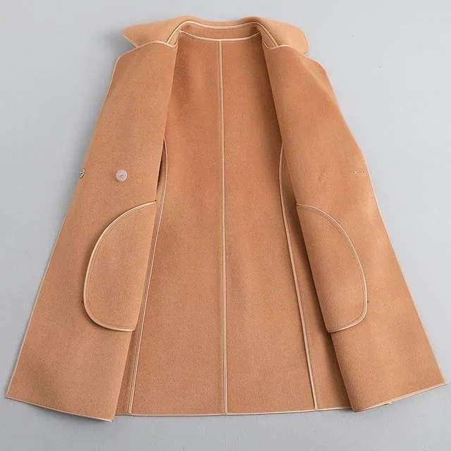 Trench coat de lã virgem, L'Aurablend