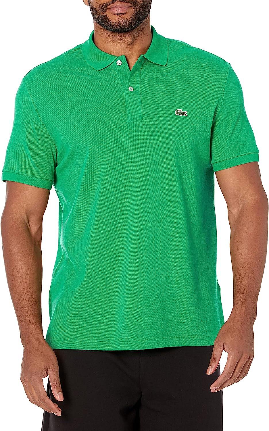 CAMISA POLO MASCULINA LACOSTE CLASSIC PIQUE SLIM FIT MANGA CURTA