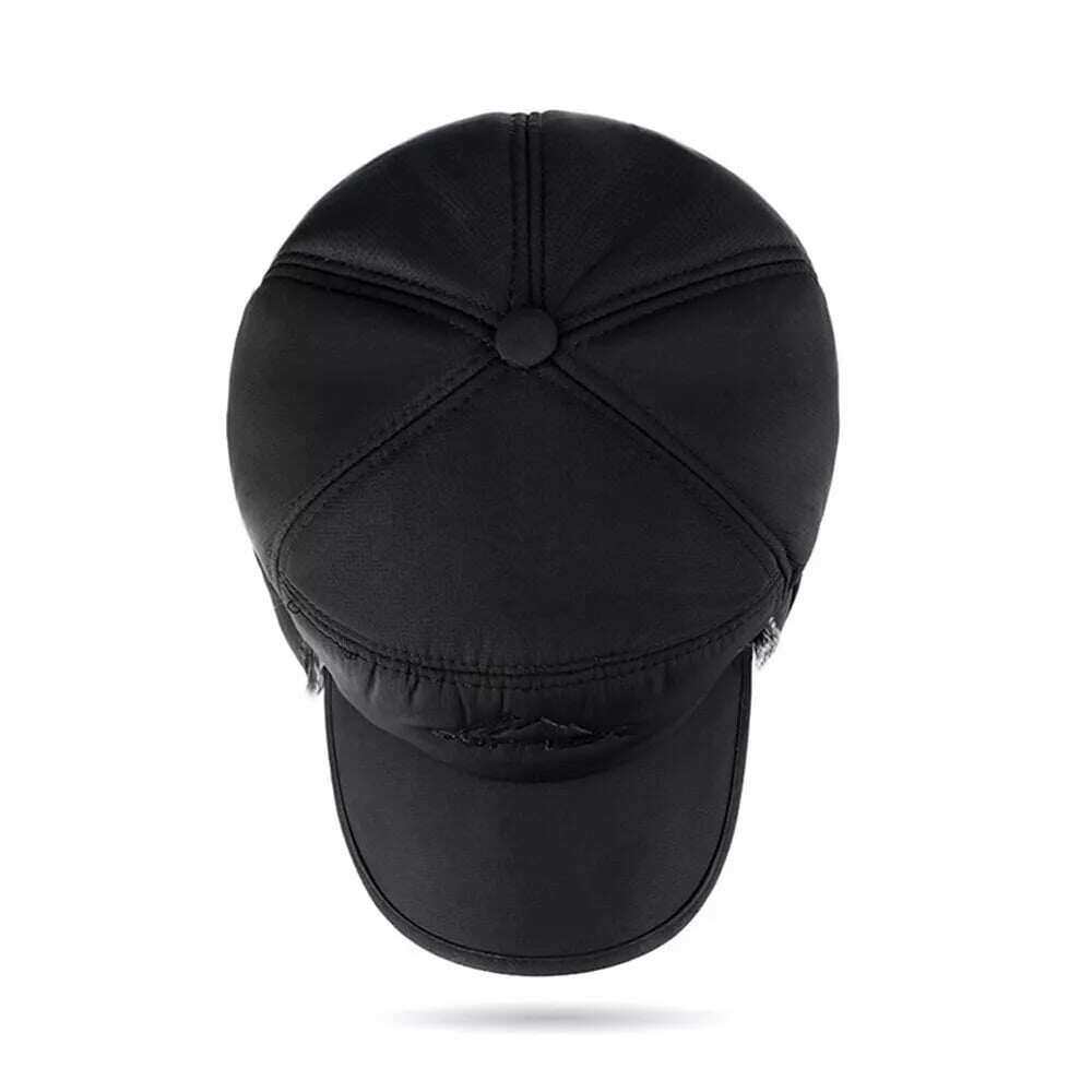 🧢❄️Férfi téli fülkalap csapdázó arcmaszk szőrme repülő repülő hőmeleg hó sísapka