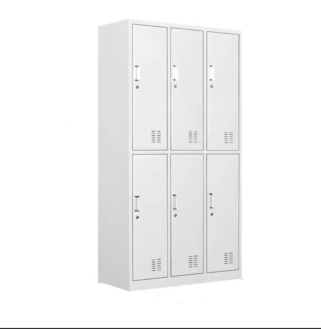 High Quality Rugged Durable Phosphorus Free Plastic Cold Rolled Steel Wardrobe with Concealed Lock Cylinder