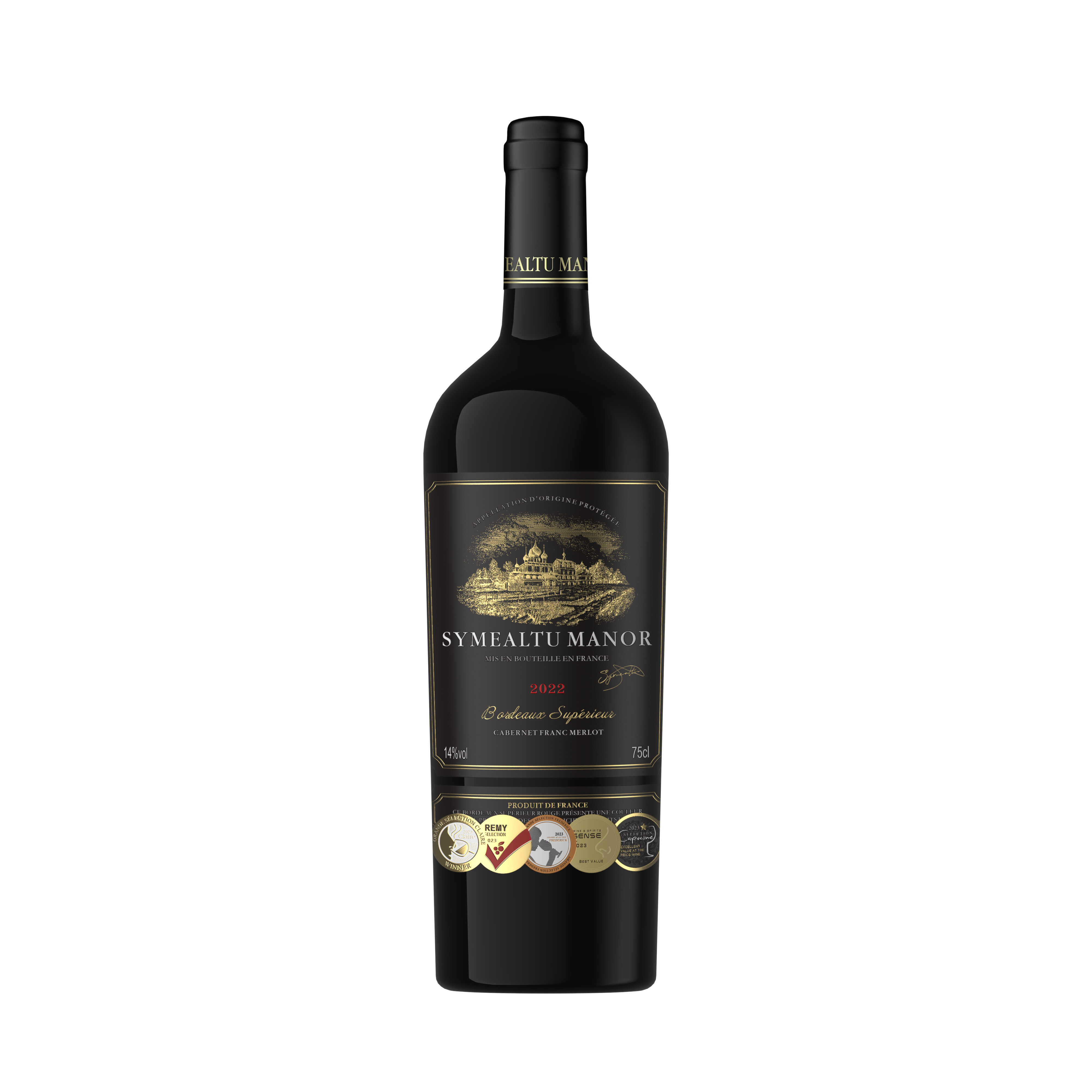 SYMEALTU MANOR-Estate Reserve Bordeaux Supérieur Rouge