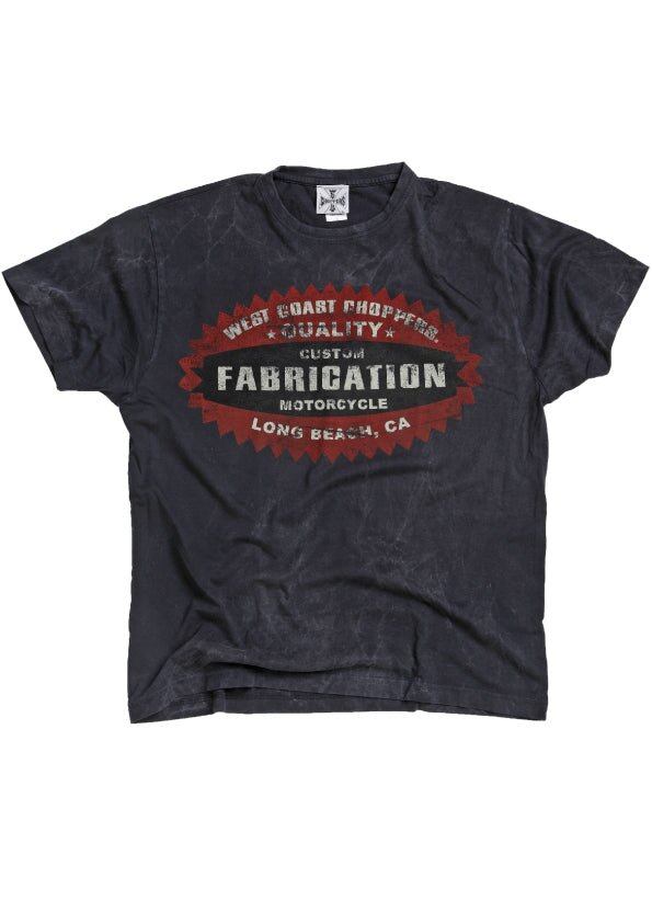 West Coast Choppers Panhead Camiseta - Azul Vintage