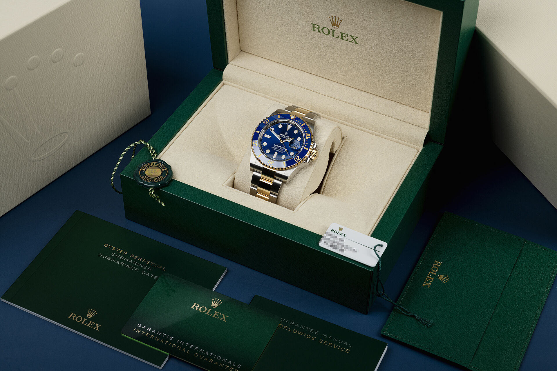 Rolex 126613LB Submariner Azul Royal - Novo