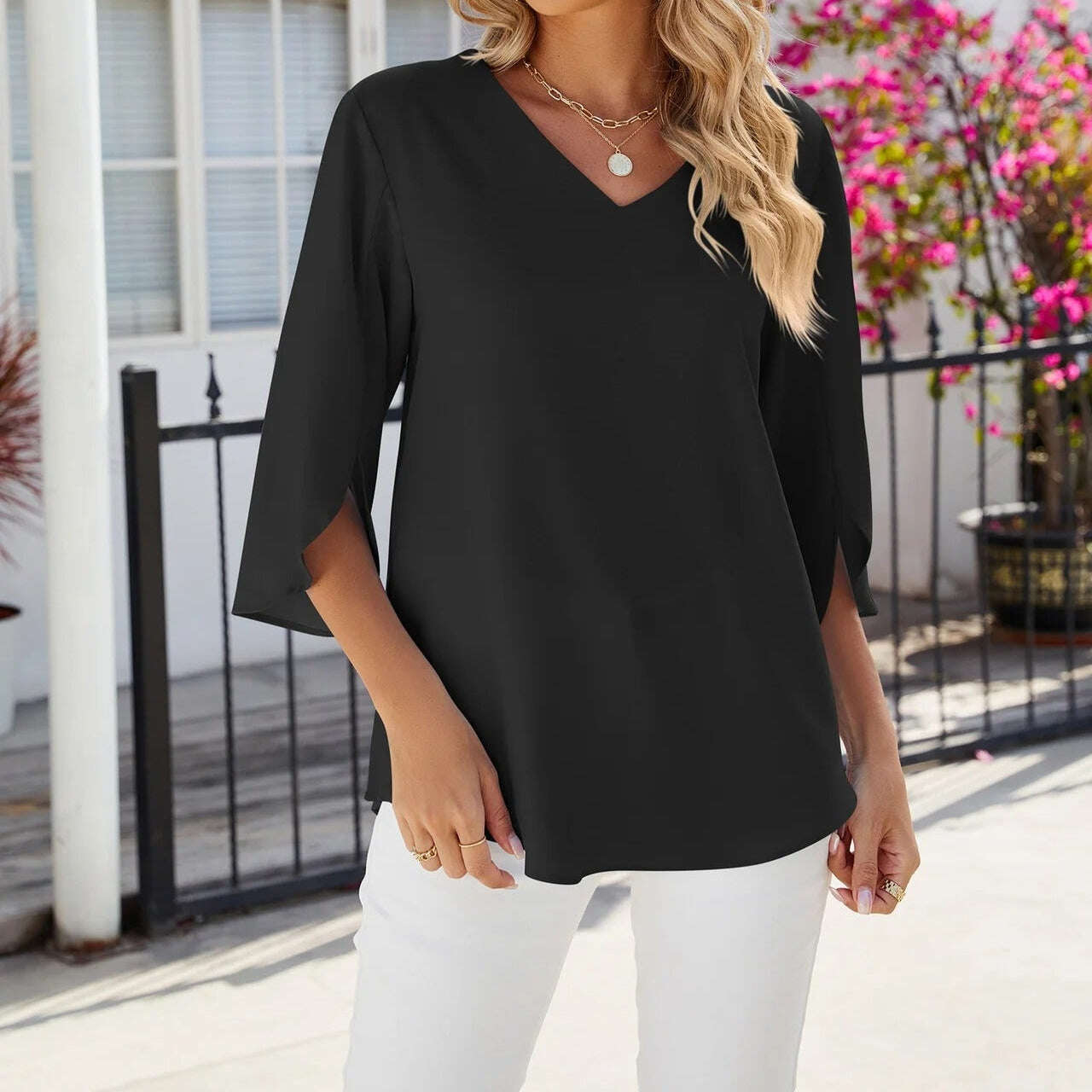 LARA - blusa casual feminina