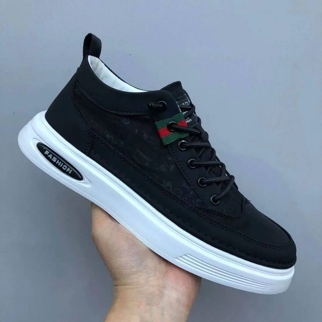 【39-48】Moda haft trend trend trend casual oddychające buty sportowe na desce oddychają