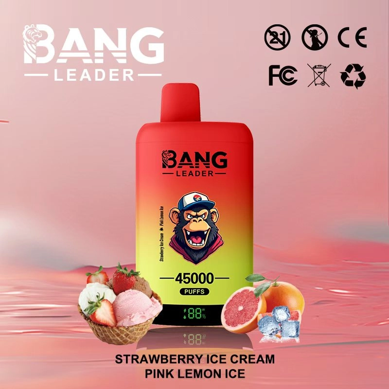 Bang Leader 45K Puffs Disposable Vape Red Bull & Watermelon Bubble Candy