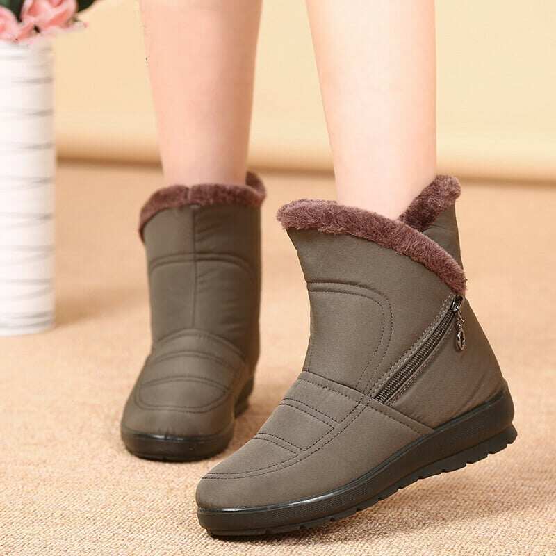 🔥Promoção de inverno com 49% de desconto💥Botas impermeáveis para mulher para neve