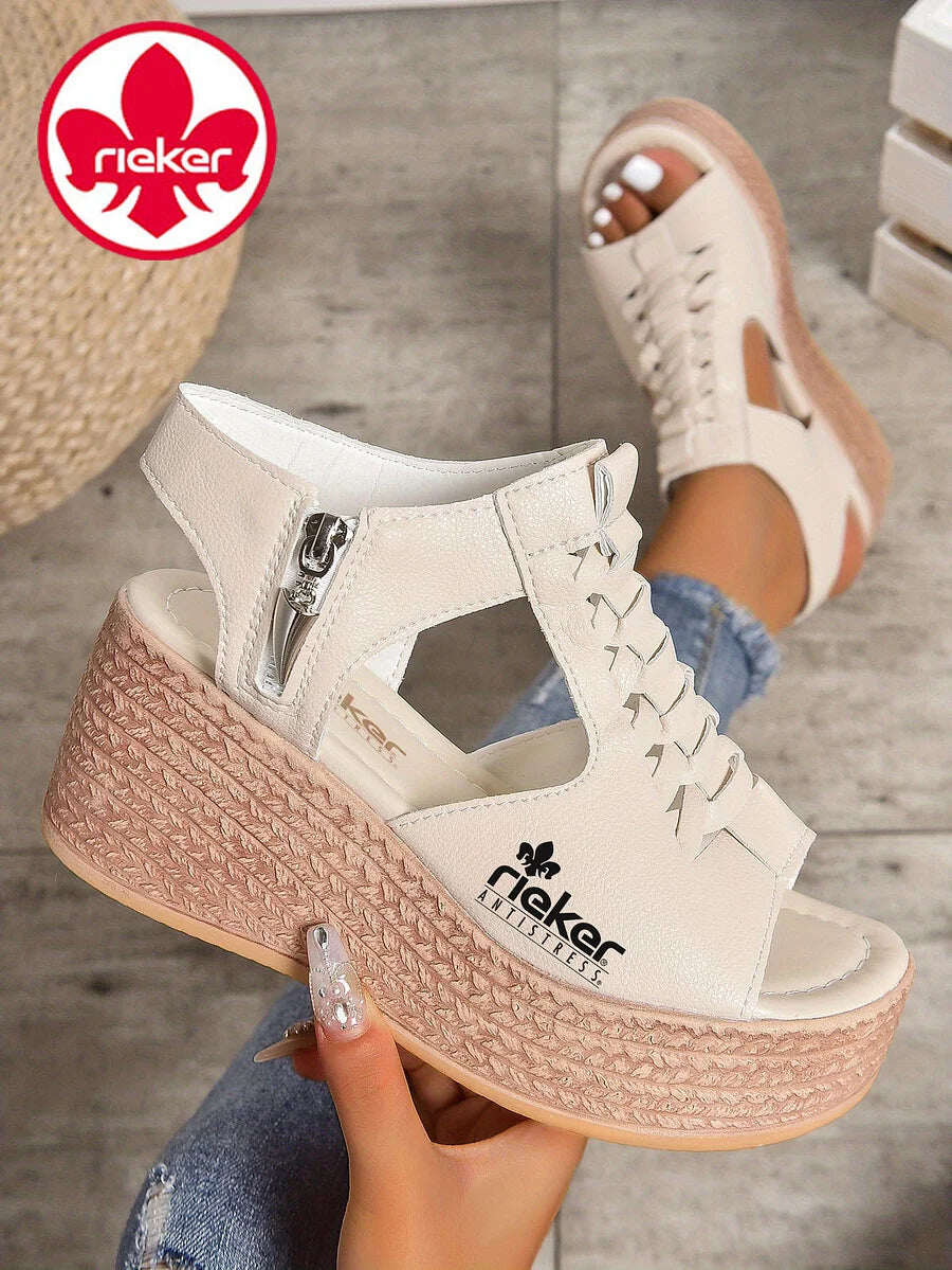 Nové dámske sandále na zips RIEKER®