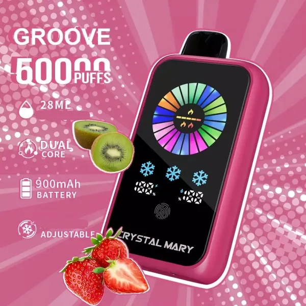 CRYSTAL MARY Groove 50000 Puffs Disposable Vape Random Option (fast delivery)