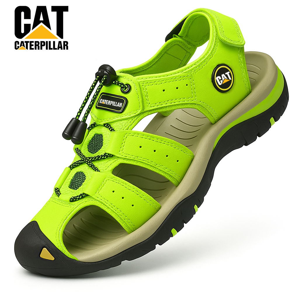 Sandały CAT® ze skóry cielęcej z ochroną palców